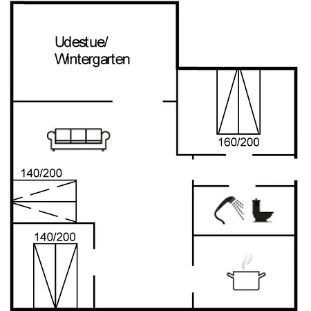 度假居 Holmger - 500m From The Sea By Interhome 凯特明讷